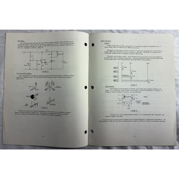 General Electric Application Note - Plastic Photodarlington Transistor VTG 1972 - Picture 3 of 5
